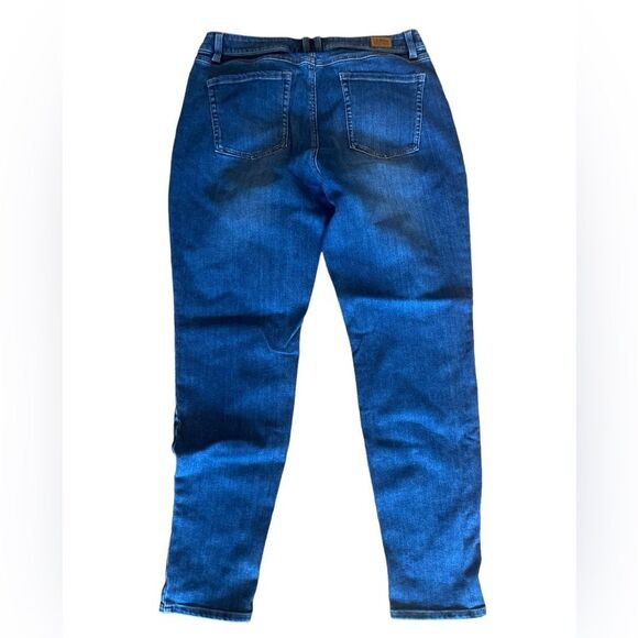 LL Bean Denim Skinny Jeans Womens Size 14 Regular - Picture 2 of 8